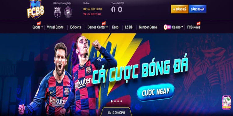 FCB8 -Trang web thưởng tiền cược miễn phí 100k