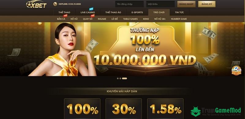 oxbet game đăng ký nhận 100k