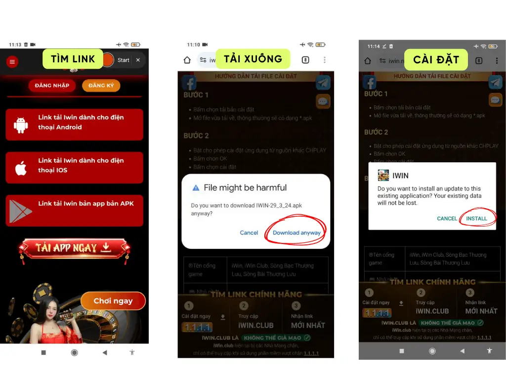 Cách tải app iWin cho điện thoại： Dễ dàng, nhanh chóng, miễn phí