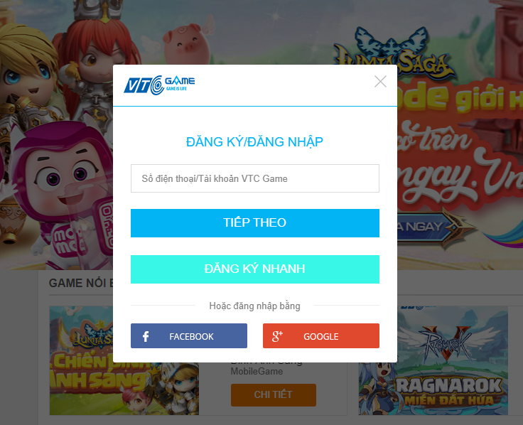 Cách đăng ký VTC Game để nhận ưu đãi và chơi game dễ dàng