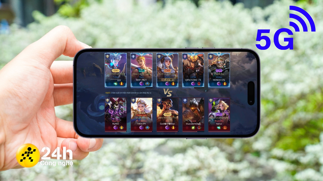 Hướng dẫn đăng ký mạng chơi game Liên Quân 5G, không lo hết dung lượng