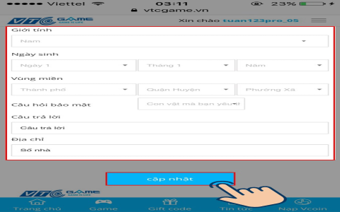 Hướng dẫn đăng ký tài khoản VTC Game nhanh chóng và dễ dàng
