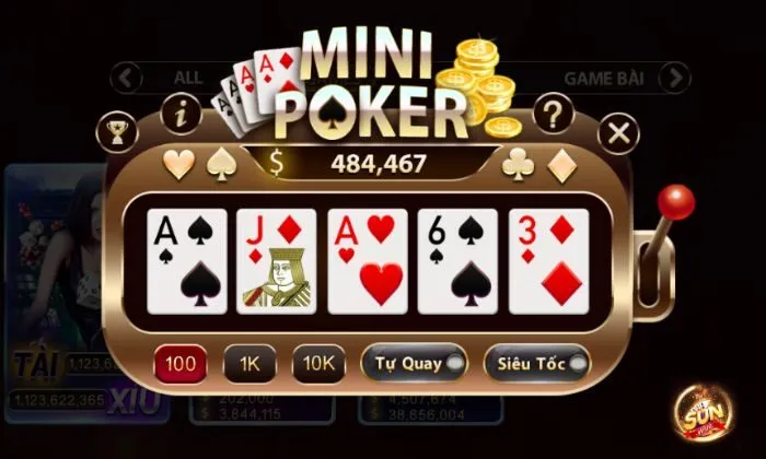 Cách chơi mini poker dễ thắng (Bật mí cách nổ hũ liên tục)