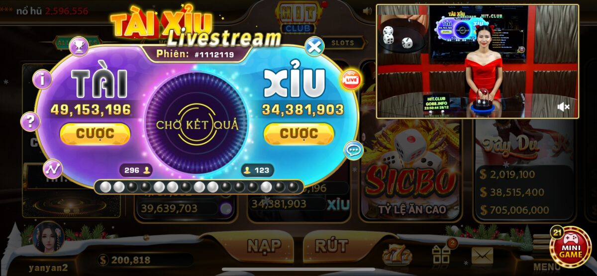 Tài Xỉu HitClub - Trải Nghiệm Cá Cược Online Đẳng Cấp